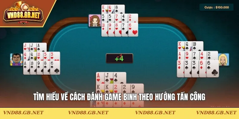 Tìm hiểu về cách đánh game binh theo hướng tấn công