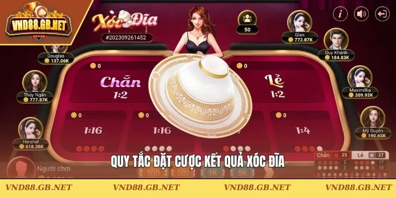 Tìm hiểu quy tắc dự đoán kết quả xóc đĩa