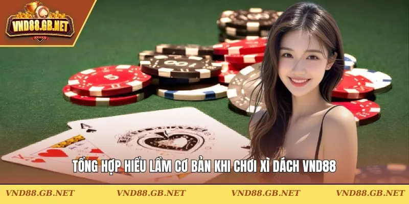 Tổng hợp hiểu lầm cơ bản khi chơi xì dách vnd88